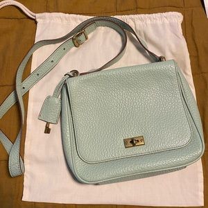 Fossil Crossbody in perfect spring sea foam green!